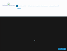 Tablet Screenshot of contrato-formacion.com